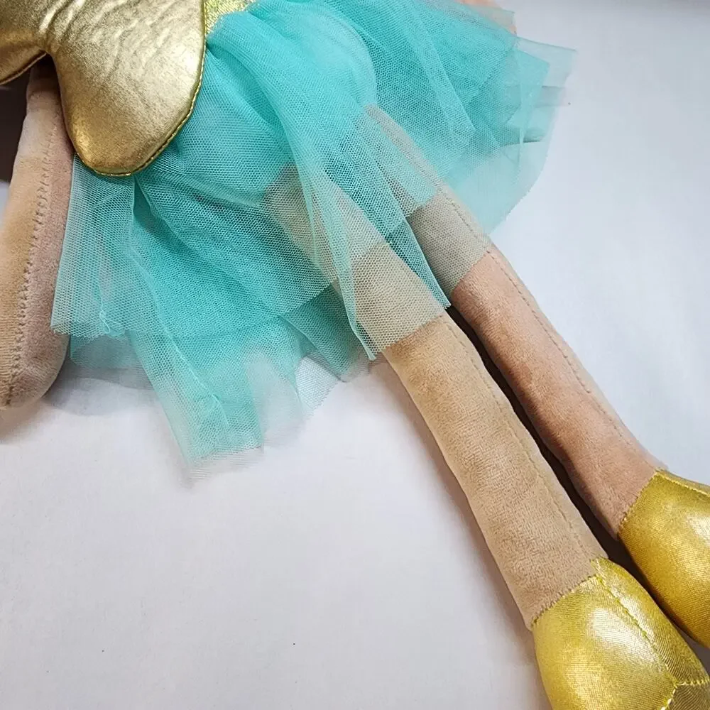 Your Zone Ballerina Tan Fairy Plush Doll 21
